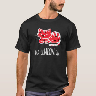 T-shirt Pastèques I Watermeowlon I Chat Chaton Jardin Natu