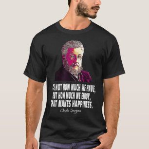 T-shirt Pasteur Christian Pracher Charles Spurgeon 