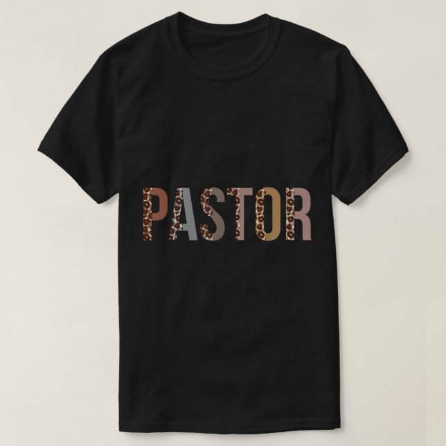 T-shirt Pasteur Leopard Appréciation Drôle Pour Les Femmes (Design devant)