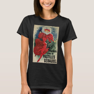 T-shirt Pastilles Geraudel Art Nouveau vintage