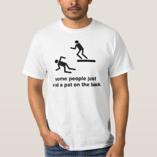 T-shirt Pat sur le dos