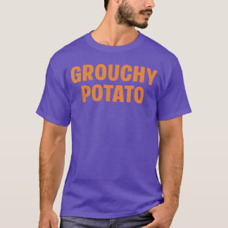 T-shirt Patate Douce Couple Patate Grognon Épouse Cadeau d
