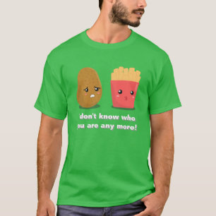 T-shirt Patate Kawaii et Frites
