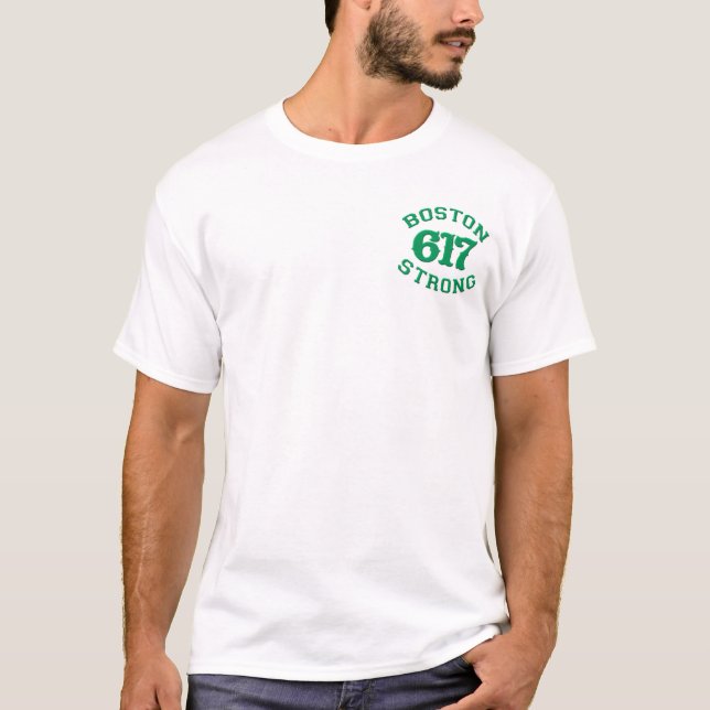 T-shirt Patch 3D robuste BOSTON 617 (Devant)