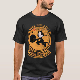 T-shirt Patch de l'escadron 2ème guerre mondiale Vfa31 Tom