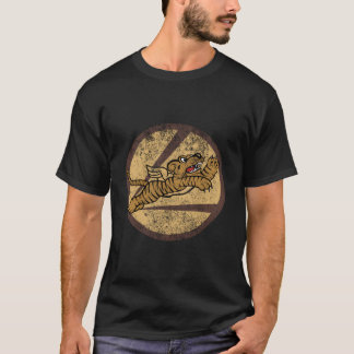 T-shirt Patch pilote de l'escadron de tigres de 2ème guerr