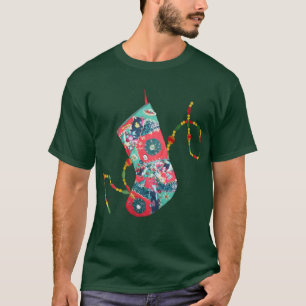 T-shirt Patchwork Noël Stocker