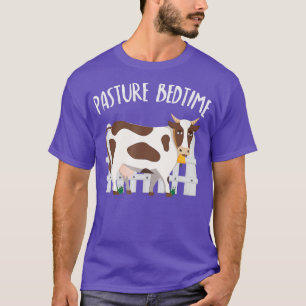 T-shirt Pâte au coucher Funny mignon Cow Pyjamas PJ