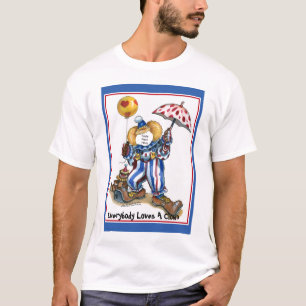 T-shirt Pâte-UN-Visage dans le clown