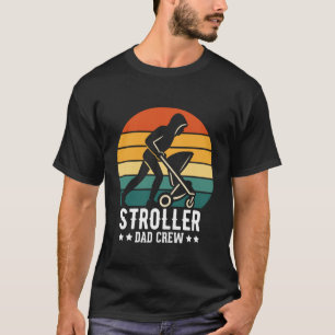 T-shirt Paternité PROMENADE PAPA ÉQUIPE Drôle Futur Papa