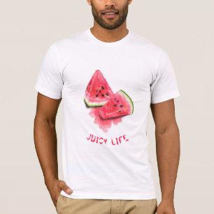 T-shirt Pâtes de pastèque rousses doux et juteuses - Fra