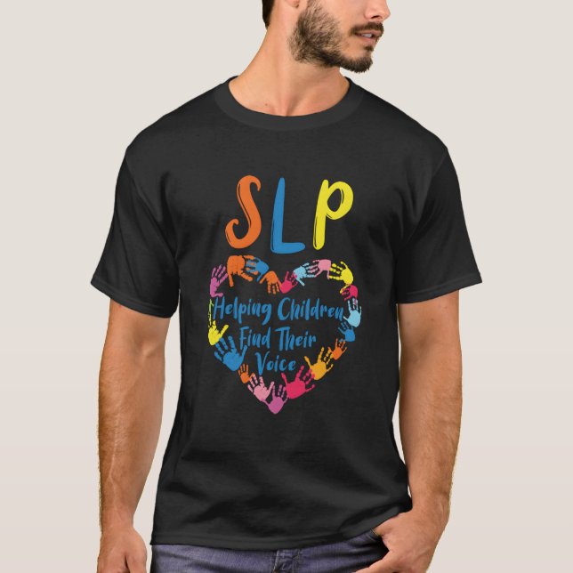 T-shirt Pathologiste de la langue de la parole (Devant)