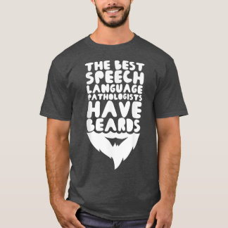 T-shirt Pathologiste De Langue Parlante Mens Avec Parole D