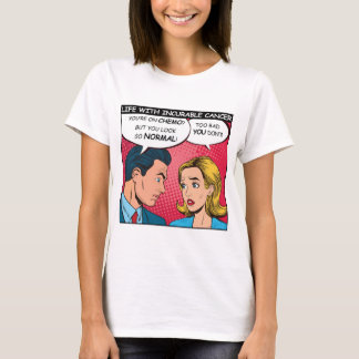 T-shirt Patient de cancer incurable sarcastique sur chimio