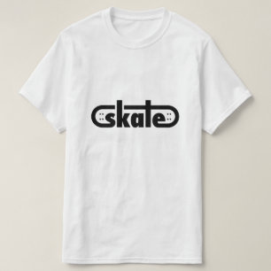 T-shirt Patinage