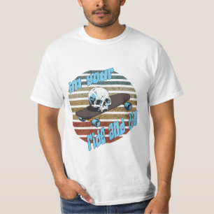 T-shirt Patinage À Marée Et À Mort