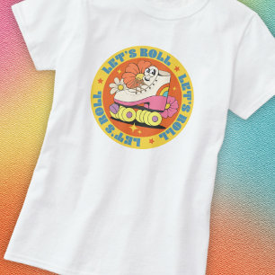 T-shirt Patinage à rouleaux