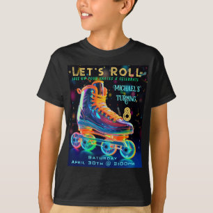 T-shirt Patinage à rouleaux, 8 ans