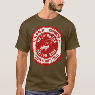 T-shirt Patinage à rouleaux vintage Washington Pennsylvani