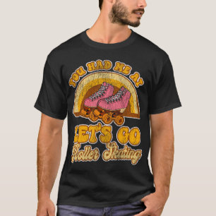 T-shirt Patinage À Roulettes 1970S