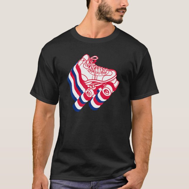T-shirt Patinage À Roulettes United Skates Of America (Devant)