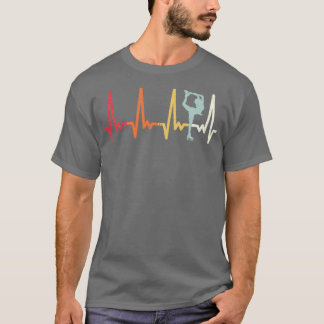 T-shirt Patinage artistique à pulsation vintage s