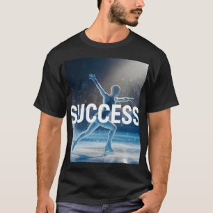 T-shirt Patinage Artistique de Réussite Patinoire - Sports