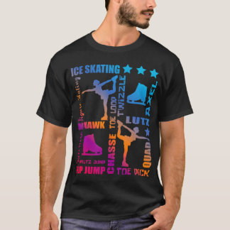 T-shirt Patinage artistique Patinage sur glace Patinage ar