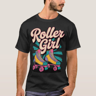 T-shirt Patinage Artistique Pour Filles Femmes Rollerskati