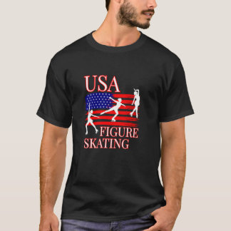 T-shirt Patinage artistique - USA Patinage artistique hive