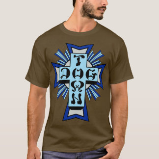 T-shirt Patinage de ville de chien