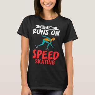 T-shirt Patinage de vitesse Patinage de piste courte entra