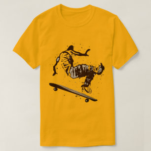 T-shirt Patinage Graphique en Patinage
