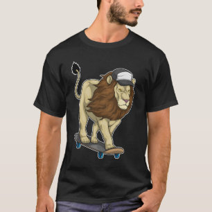 T-shirt Patinage Lion