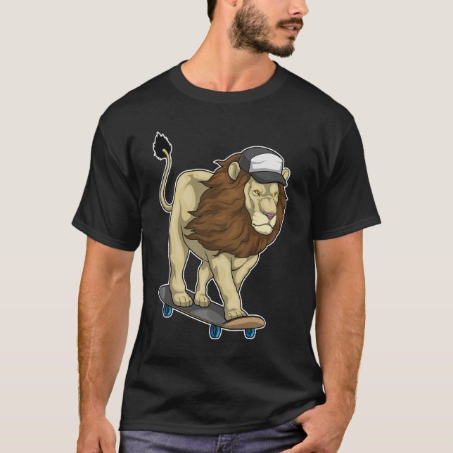 T-shirt Patinage Lion (Devant)