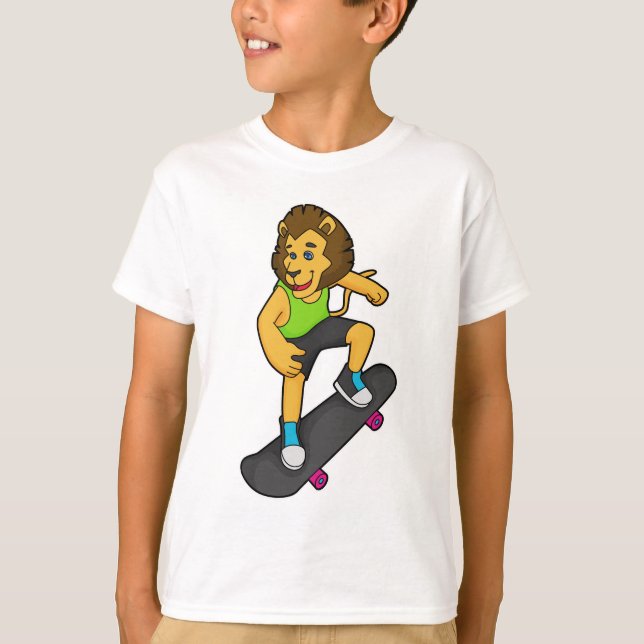 T-shirt Patinage Lion (Devant)