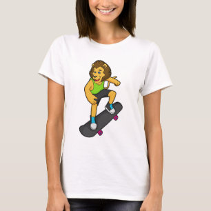 T-shirt Patinage Lion