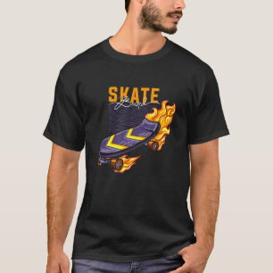 T-shirt Patinage Pour Hommes Ollie Enfants Garçons Filles