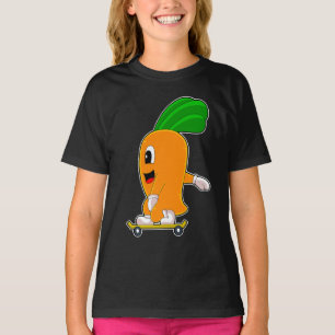 T-shirt Patinage sur carottes