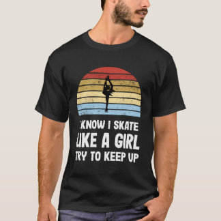 T-shirt Patinage sur glace