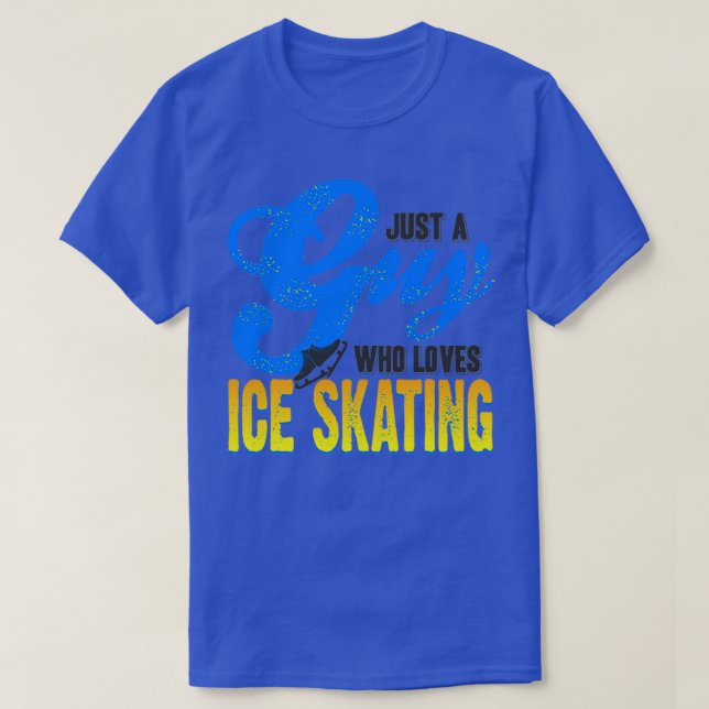 T-shirt Patinage sur glace 28 (Design devant)