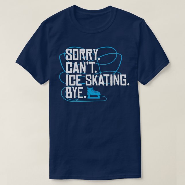 T-shirt Patinage sur glace 60 1 (Design devant)
