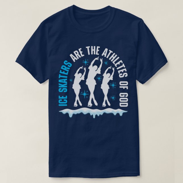 T-shirt Patinage sur glace - Figure Patinage 1 (Design devant)