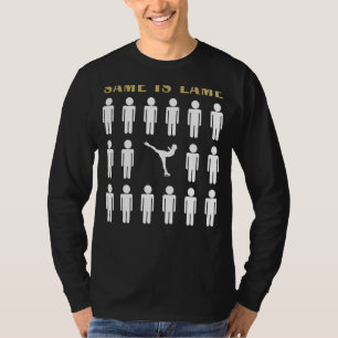 T-shirt Patinage sur glace La même chose est Lame Tee - sh
