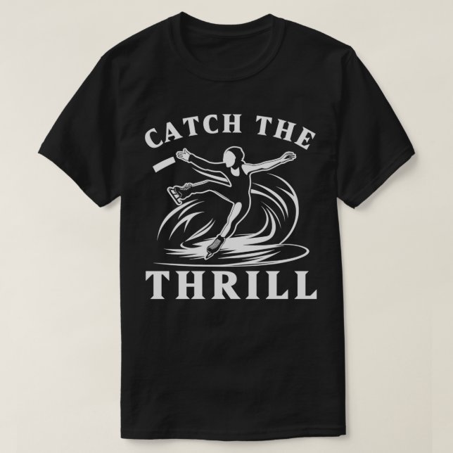T-shirt Patinage sur glace Patinage artistique vitesse pat (Design devant)