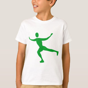 T-shirt Patinage sur glace - Vert herbe