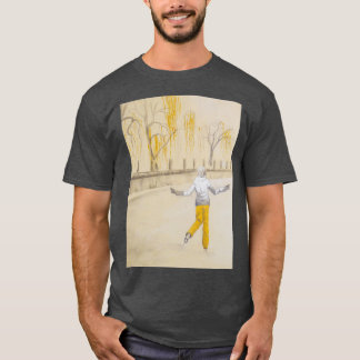 T-shirt Patinage sur le canal Rideau