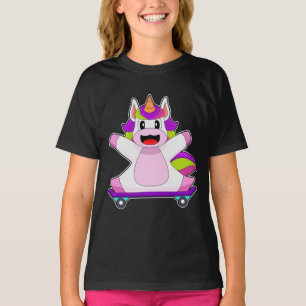 T-shirt Patinage Unicorn