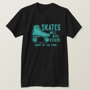 T-shirt Patiner bien avec d'autres (la plupart du temps)