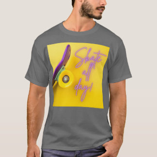 T-shirt Patiner toute la journée 1